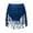Navy Blue, variant on Kids Girls Belly Dance Skirt Elastic Waist Sequin Tassel Wrap Party Skirts Hip Hop Latin Performance Royal Blue 8