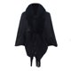 thumbnail image 1 of Capa de mujer, chal grueso y suelto de punto, bufanda de cuello artificial, capa para mujer, 1 of 4