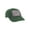 Forest Green, variant on Youth Sized USA Adjustable Unstructured Hat - Navy