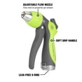thumbnail image 3 of Flexzilla™ Heavy Duty Adjustable Flow Pistol Grip Garden Hose Nozzle, 3 of 5