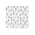 thumbnail image 6 of Modern Moments by Gerber Baby & Toddler Boy XL Soft Swaddle Blankets, 2-Pack, White Puppy, 6 of 11