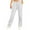 White, variant on Diufon Women's Lounge Sweatpants High Waisted Dressy Pants Business Casual Outfits Work Trousers with Pockets