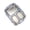 C, variant on Bento Box, Stainless Steel Lunch Box with Leakproof Condiment Container - 3 Compartment Snack Organizer for On the Go Meals - Freezer & Dishwasher Safe - A