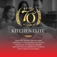 thumbnail image 5 of Kitchen Elite 2.5 Qt. Compact Mechanical Air Fryer, 30 Min Timer, Countertop Cooker, Black, 5 of 8