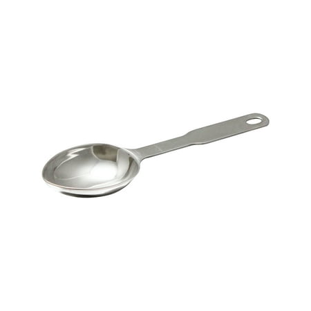 

1/4 Cup (60 Milliliters) Heavy Duty Oval Measuring Scoop 8 3/4 Length Stainless Steel Comes In Each