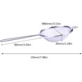 thumbnail image 2 of Pasta Extra Fine Mesh Strainer Stainless Steel Sieve Fruit, 2 of 5