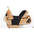 thumbnail image 2 of HILASON Western Horse Treeless Trail Barrel Saddle American Leather | for Horses, 2 of 7