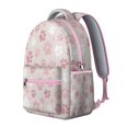thumbnail image 2 of Pink Dog Paw Backpack for School,Cute School Bag,Schoolbag with Adjustable Shoulder Straps & Padded Back,15.3"x11"x7.1".﻿, 2 of 6