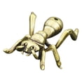 thumbnail image 6 of AURARMLET Vintage Brass Ant Figurine, Retro Animal Sculpture, Unique Antique Finish Tabletop Decor for Home and Office, 6 of 8