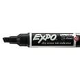 EXPO Ink Indicator Dry Erase Marker, Chisel Tip, Black, Dozen