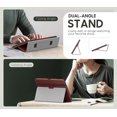 thumbnail image 4 of Moko Funda Compatible Con La Nueva Tablet Kindle Fire Hd 10 Y 10 Plus (Versión 2023/2021 De 13.A/11.A Generación) De 10.1" - Funda Delgada Y Plegable Con Soporte Y Encendido Automático/Reposo Retro, 4 of 9