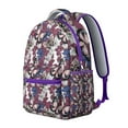 thumbnail image 4 of Cute Butterfly Backpack for Student School Bag with Floral Print Colorful Artistic Pattern Aesthetic Design, 4 of 6