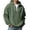 AB190 Army Green, variant on Bainana Half Zip Hoodies For Mens Long Sleeve Breathable Hoody Solid Color Hooded Tops Everyday Wear Fall Outfit Size L