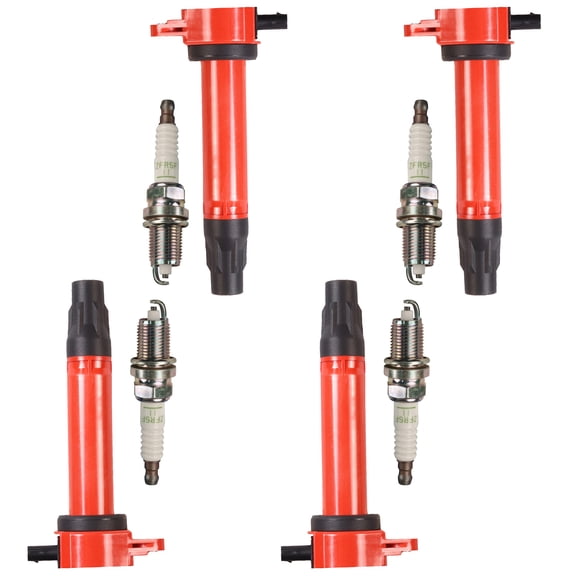 Energy Ignition Coil and NGK Spark Plug Compatible with Jeep Compass Dodge Journey UF557