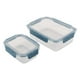 thumbnail image 2 of JUEGO 2 CONTENEDORES RECTANGULAR ZENSE MORENO AZUL, 2 of 2