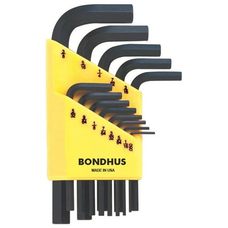 UPC: 0037231122379 | Bondhus Hex L-Wrench Set – Short