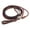 Black, variant on Henri de Rivel Advantage Draw Reins - Rounded Nylon / Leather Snap