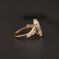 thumbnail image 4 of Cora Jewellery 2CT Marquise Moissanite Engagement Ring For Women, 10K Rose Gold, 4 of 6
