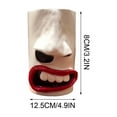 thumbnail image 3 of Tissue Box Cover Interesting and Funny Nose Twitching Tissue Box Desktop Decoration Resin Crafts Tissue Box Holder, 3 of 9