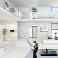 thumbnail image 2 of 1pc Microfiber Feather Duster, Extendable Duster With 100 Inches Extra Long Pole, Bendable Head And Long Handle Dusters For Cleaning Ceiling Fan, High Ceiling, Blinds, Furniture And Cars, 2 of 4
