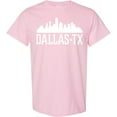 thumbnail image 3 of Inktastic Dallas Texas Skyline Tx Cities T-Shirt, 3 of 5