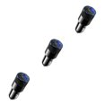 thumbnail image 1 of Riwesomey Adaptador de carga para automóvil de aleación de aluminio 3.1A Carga rápida universal Dashcam Teléfono Tablet Toma de corriente Type1 NO1, 1 of 6