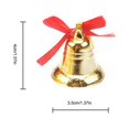 thumbnail image 3 of Toystoory Paquete de 9 campanas navideñas para fiestas, vacaciones, árbol de Navidad, chimenea, pared, ventana, colgante, hogar, oficina, Kits de decoración para fiestas, 3 of 6