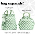 thumbnail image 4 of Fit & Fresh Lunch Bag For WomenCromwell Bag, Pistachio Checkerboard, 4 of 7