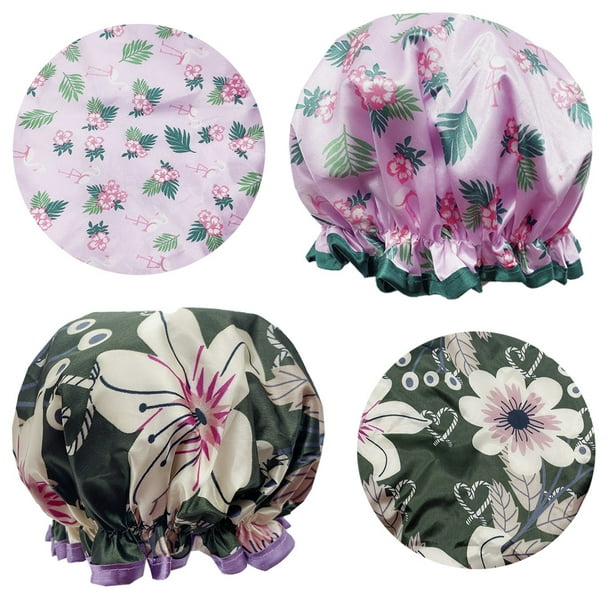 Stylish Reusable Women's Waterproof Double Layer Extra Large Shower