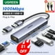 thumbnail image 2 of Adaptador Ethernet USB UGREEN 1000/100Mbps USB3.0 HUB RJ45 Lan para ordenador portátil PC Xiaomi Mi Box Macbook Windows USB-C HUB tarjeta de red Tan Jianjun unisex, 2 of 2