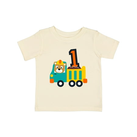

Inktastic Dump Truck 1st Birthday Gift Baby Boy or Baby Girl T-Shirt