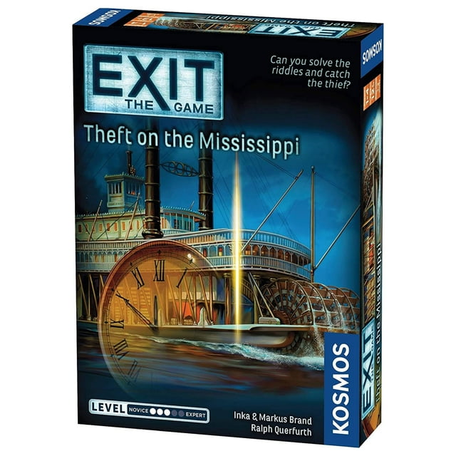 Juego de escape Thames & Kosmos EXIT: Theft on The Mississippi