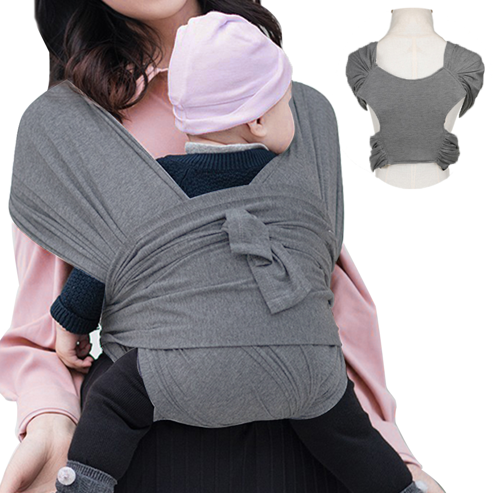 特別送料無料！】 Baby Wrap Carrier,Adjustable Baby Carrier Newborn to Toddler  Original Stretchy Infant Sling, Perfect for Newborn Babies and Children  (Grey)