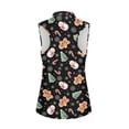 thumbnail image 6 of Yuyamidu Snowman Womens Sleeveless Golf Shirt Gingerbread Man Athletic Tennis Shirts Lightweight Collared Golf Clothes Christmas Workout Pullover Size 2XL, 6 of 8