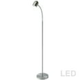 thumbnail image 1 of Dainolite 123LEDF-SC Satin Chrome Floor Lamp, 1 of 3