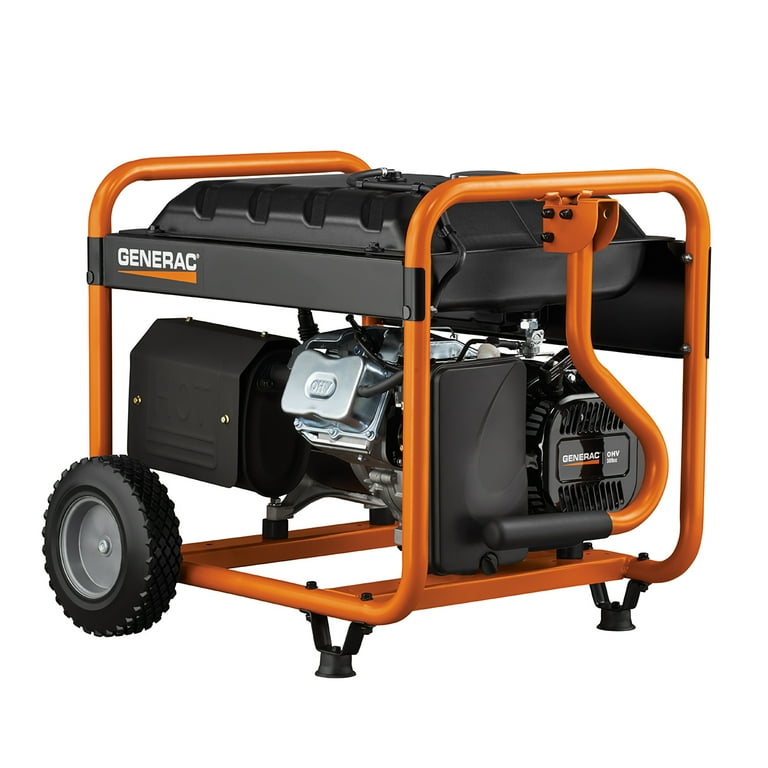 Generac 5939 - 5500-Watt Gasoline Powered Portable Generator, 49 State Generac 5939 - 5500-Watt Gasoline Powered Portable Generator, 49 State