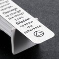 thumbnail image 4 of Sobriety Gifts for Women Men Serenity Prayer Gifts AA Book Marks for Recovery Sobriety AA Gifts Chrirstian Bookmarks Baptism Gifts for Adults Men Women Religious Bible Bookmarks Christmas Gifts, 4 of 5