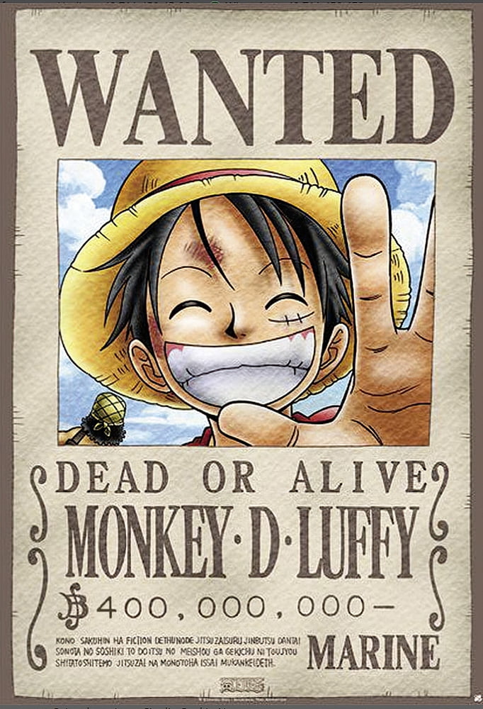 One Piece Anime 27 X 39 Poster By Movie Posters Usa Walmart Com