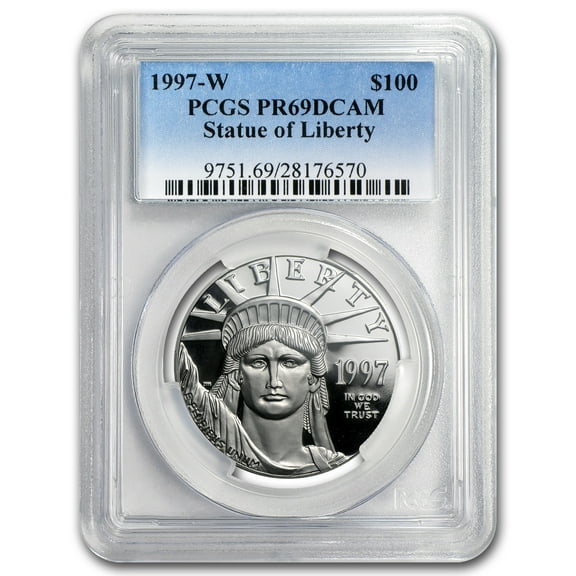 1997-W 1 oz Proof American Platinum Eagle PR-69 DCAM PCGS