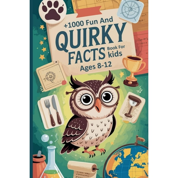  1000 Fun and Quirky Facts Book For kids Ages 8-12, (Paperback)