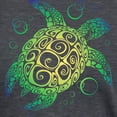 thumbnail image 3 of CafePress - Tribal Turtle Green Women's Deluxe T Shirt - Womens Tri-blend T-Shirt, 3 of 4