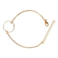 thumbnail image 4 of Tobillera elegante sweethay aleación resistente Oro plata 5Conjunto, 4 of 6