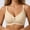 Apricot, variant on Women’s Seamless Jelly Bra Adjustable Criss-Cross Straps Breathable Wireless Comfort S-XXL
