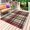 Red/Green, variant on Buffalo Check Outdoor Rug for Patio/Deck/Porch, Non-Slip Large Area Rug 4 x 6 Ft, Red Green Farmhouse Plaid Vintage Autumn Indoor Outdoor Rugs Washable Area Rugs, Reversible Camping Rug Carpet Runner