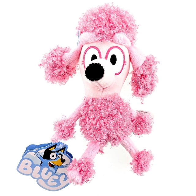 Juguete de peluche Bluey Friends Coco de 20 cm de altura, auténtico con licencia