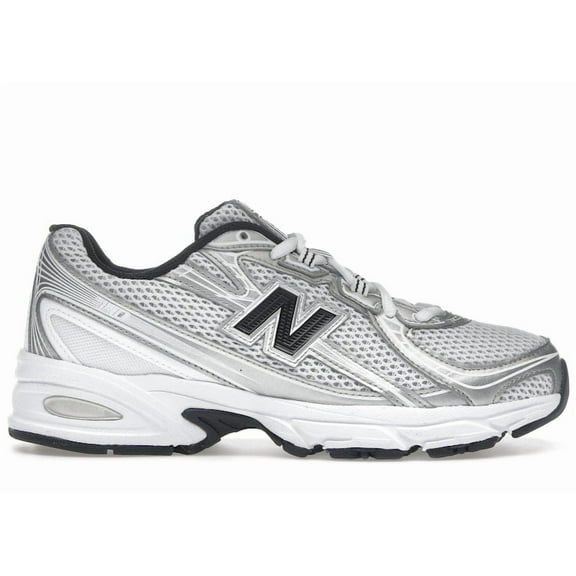 New Balance Men's 740 White Silver Metallic Navy Shoes, from StockX