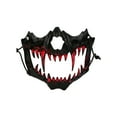thumbnail image 1 of Fiesta de Máscaras, Máscara de Horror M-a-s-k, Pascua, Navidad, Decoración Facial de Halloween Máscara de Resina Media Cara Calavera Decoración Facial de Terror Decorativa, 1 of 2