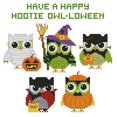 thumbnail image 1 of Cuadros Decorativos Kits de punto de cruz estampados Halloween Animal 14CT bordado DIY Set decoración del hogar Tmvgtek embutido en tela, 1 of 9