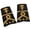 D, variant on Security Shoulder Epaulette Patches Breathable Fabric Epaulets For Security Uniforms Decoration Clothing Accessories