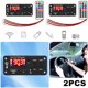 thumbnail image 1 of Amplificador Placa Decodificadora MP3 Módulo Audio Radio FM para Automóvil Compatible Con Dientes Azul, 1 of 8